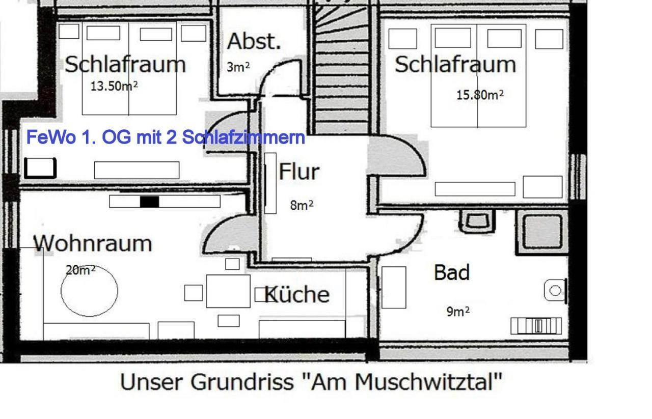 Ferienwohnung "Am Muschwitztal" Bad Steben / Carlsgrun المظهر الخارجي الصورة