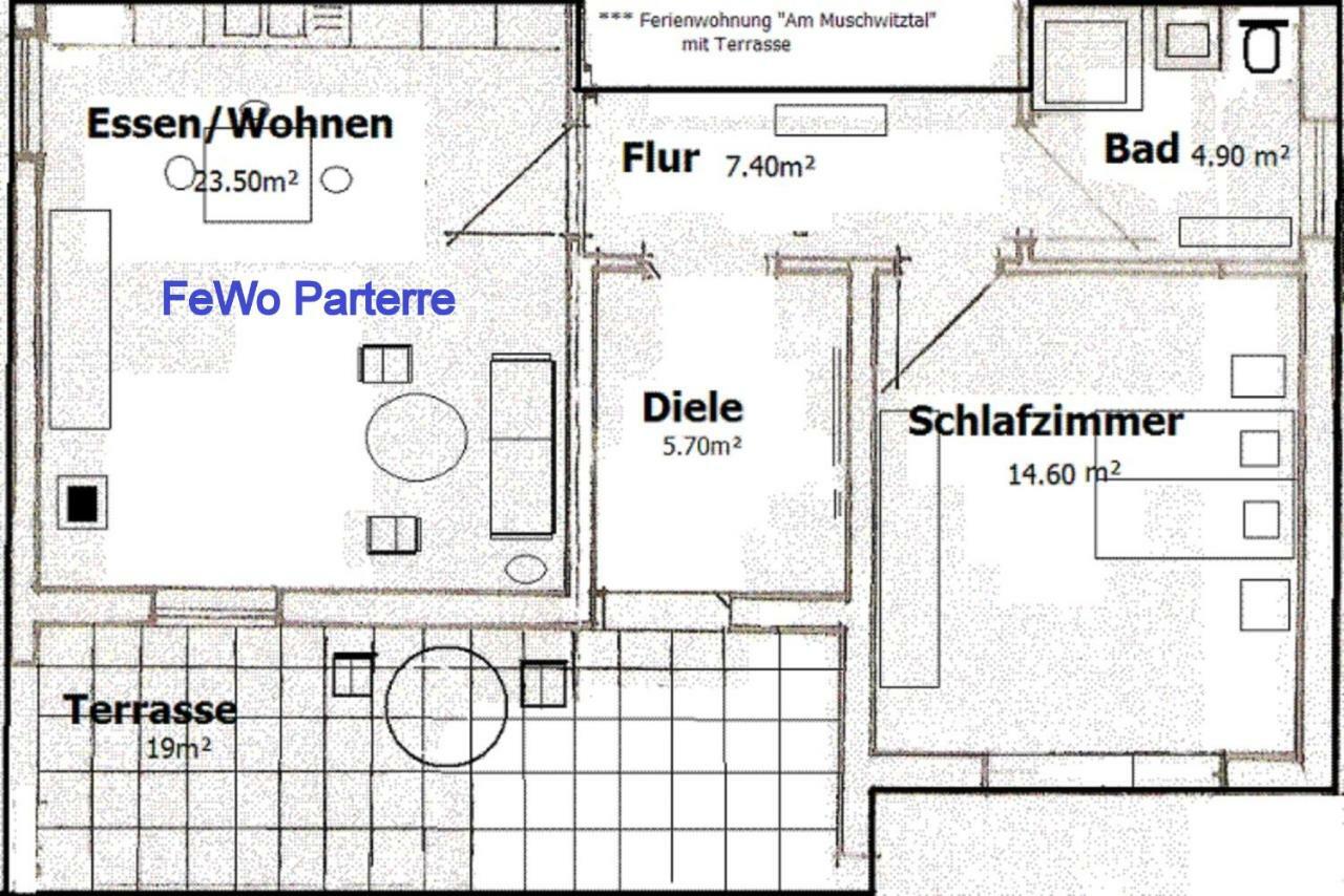 Ferienwohnung "Am Muschwitztal" Bad Steben / Carlsgrun المظهر الخارجي الصورة